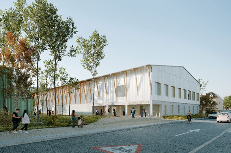 Programmation pour la construction du gymnase multi-activités à Bègles (33)