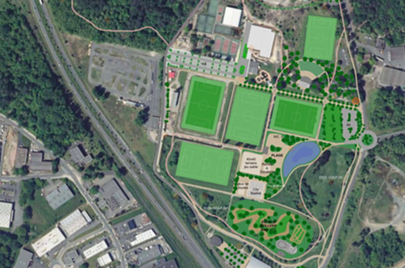 Aménagements sportifs & paysagers du Pinsan