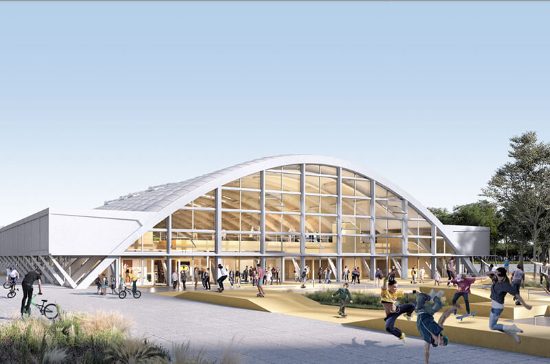 Création d'une cité des sports urbains